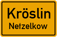 Kirchstraße in KröslinNetzelkow