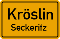 Dorfstr. in KröslinSeckeritz