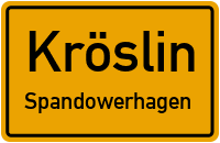 Strandweg in KröslinSpandowerhagen