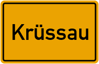 City Sign Krüssau