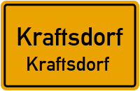Bahnhofstraße in KraftsdorfKraftsdorf