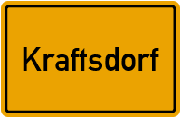City Sign Kraftsdorf