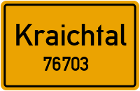Straßen in 76703 Kraichtal