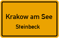 Am Schaap Diek in Krakow am SeeSteinbeck