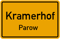 Parower Straße in KramerhofParow