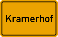 Kramerhof-Dorfstraße in Kramerhof