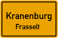 Moortgatstraße in KranenburgFrasselt