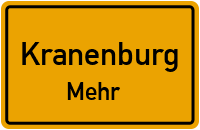 Landstraße in KranenburgMehr