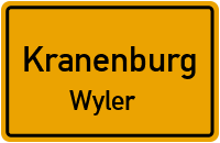 Hauptstraße in KranenburgWyler