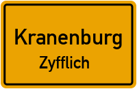 Leuther Straße in KranenburgZyfflich