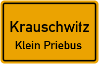 Podroscher Straße in KrauschwitzKlein Priebus