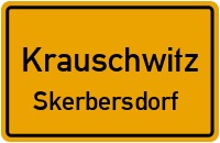 Mittelstraße in KrauschwitzSkerbersdorf