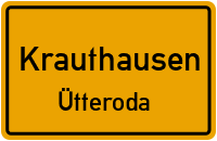 Creuzburger Straße in 99819 Krauthausen (Ütteroda)