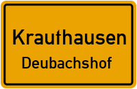 an Der Autobahn in KrauthausenDeubachshof