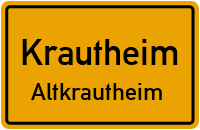 Schulstraße in KrautheimAltkrautheim