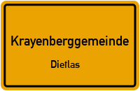 Straßenverzeichnis Krayenberggemeinde Dietlas