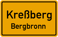 Steinäckerstraße in KreßbergBergbronn