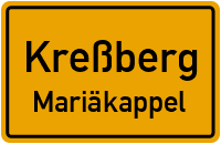 Bürgermeister-Strebel-Straße in KreßbergMariäkappel