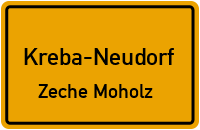 Waldweg in Kreba-NeudorfZeche Moholz