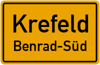 Aldekerker Straße in KrefeldBenrad-Süd