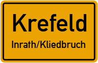 Oelhausenweg in KrefeldInrath/Kliedbruch