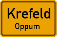 Hauptstraße in KrefeldOppum