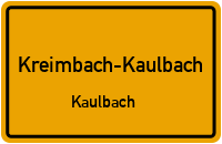 Bahnhofstraße in Kreimbach-KaulbachKaulbach