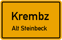 Steinbecker Weg in KrembzAlt Steinbeck