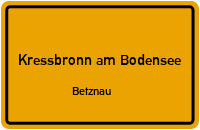 Betzhofer Halde in Kressbronn am BodenseeBetznau