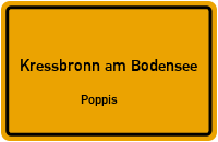 Poppis in Kressbronn am BodenseePoppis