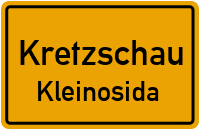 Kleinosidaer Straße in KretzschauKleinosida