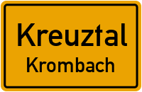 Krombacher Straße in 57223 Kreuztal (Krombach)