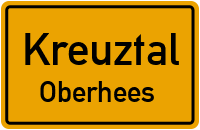 Straßenverzeichnis Kreuztal Oberhees