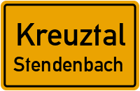 Stendenbacher Weg in KreuztalStendenbach