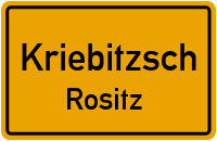 Wiesenstraße in KriebitzschRositz