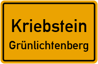 Mittlere Dorfstraße in KriebsteinGrünlichtenberg