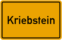 City Sign Kriebstein