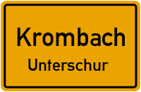 Königshofer Straße in KrombachUnterschur