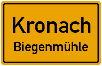 Biegenmühle in KronachBiegenmühle