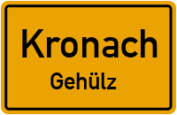 Am Finkenflug in KronachGehülz