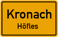 Beutenstraße in KronachHöfles