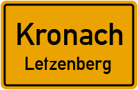 Letzenberg in 96317 Kronach (Letzenberg)