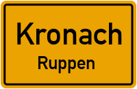 Ruppenweg in KronachRuppen