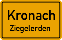 Bergstraße in KronachZiegelerden