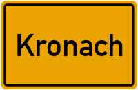 Wo liegt Kronach?