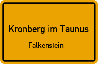 Ausfahrt in 61476 Kronberg im Taunus (Falkenstein)