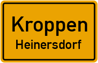 Frauendorfer Straße in 01945 Kroppen (Heinersdorf)