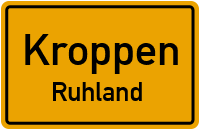 Parkstraße in KroppenRuhland