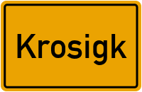 City Sign Krosigk