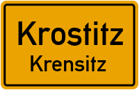 Friedensstraße in KrostitzKrensitz